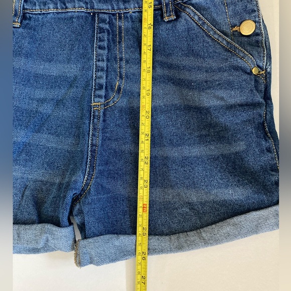 Chillipop | Girl Denim Overall Shorts & Top - Picture 6 of 6